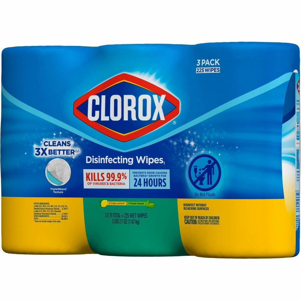 Clorox Disinfecting Bleach Free Cleaning Wipes Value Pack