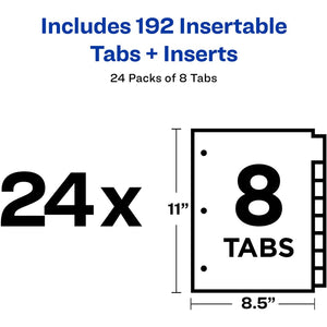 Avery® Big Tab Insertable Dividers