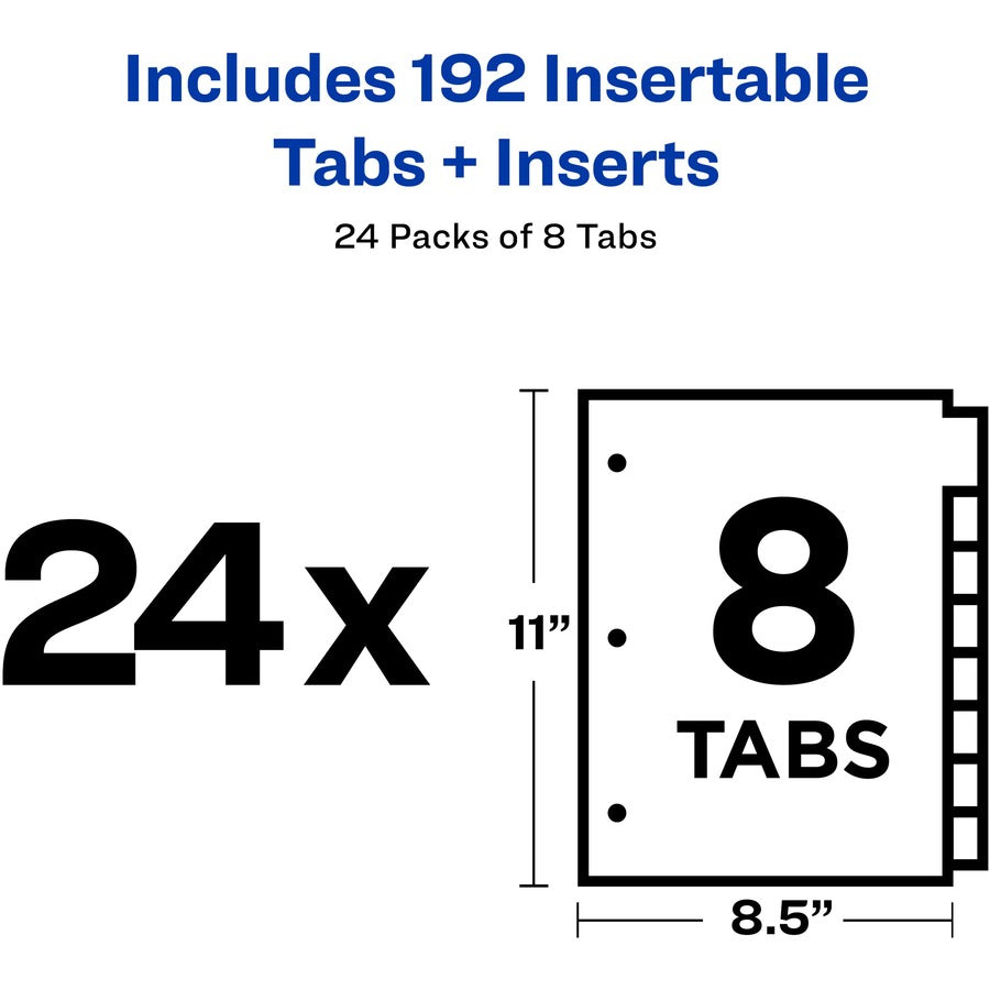 Avery® Big Tab Insertable Dividers