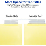 Avery® Big Tab Insertable Dividers