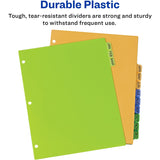 Avery® Preprinted Monthly Tabs Plastic Dividers
