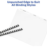 Avery® Print & Apply Label Unpunched Dividers - Index Maker Easy Apply Label Strip
