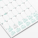 Brownline EcoLogix Monthly Wall Calendar, Twin-Wire Binding, 100% Recycled