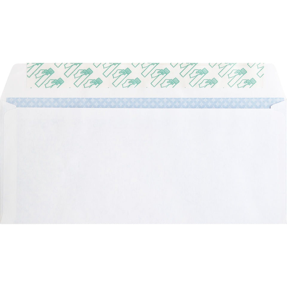 Business Source Regular Tint Peel/Seal Envelopes