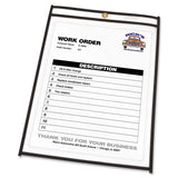 C-Line Stitched Vinyl Shop Ticket Holders