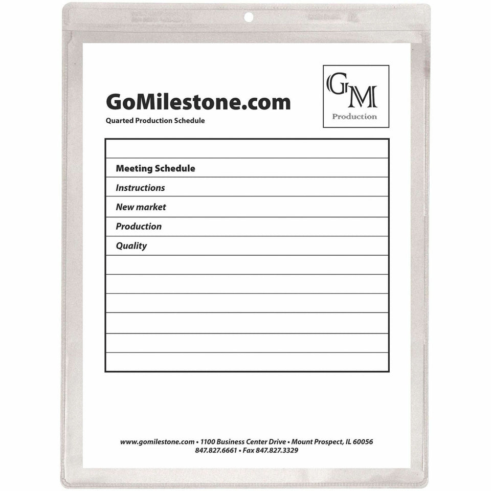 C-Line Vinyl File Pocket