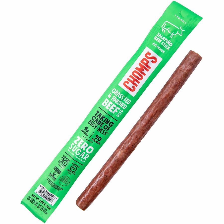 CHOMPS Jalapeno Beef Snack Sticks