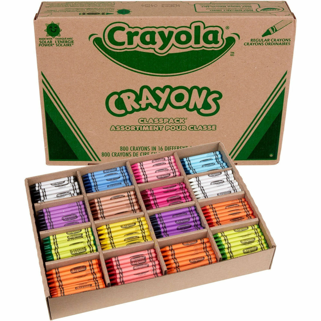 Crayola 16-Color Crayon Classpack