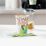 Dixie PerfecTouch 12 oz Insulated Paper Hot Coffee Cups by GP Pro