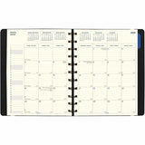Filofax Monthly Planner, 17 Months, Bilingual, Black (C1811001)