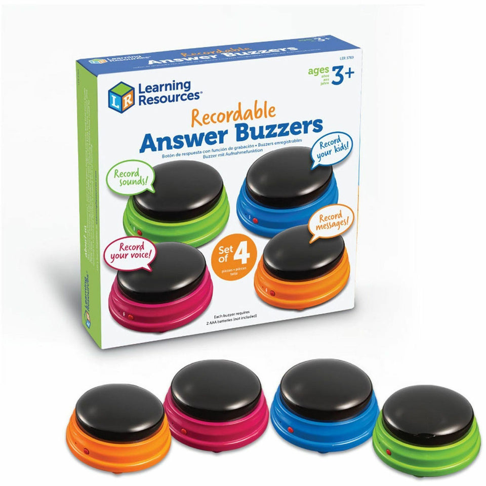 Learning Resources Recordable Answer Buzzers