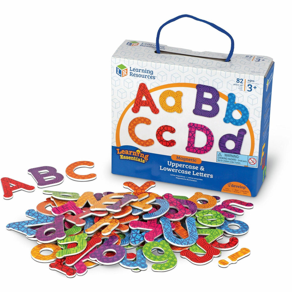 Learning Resources Upper/Lower Case Magnetic Letters