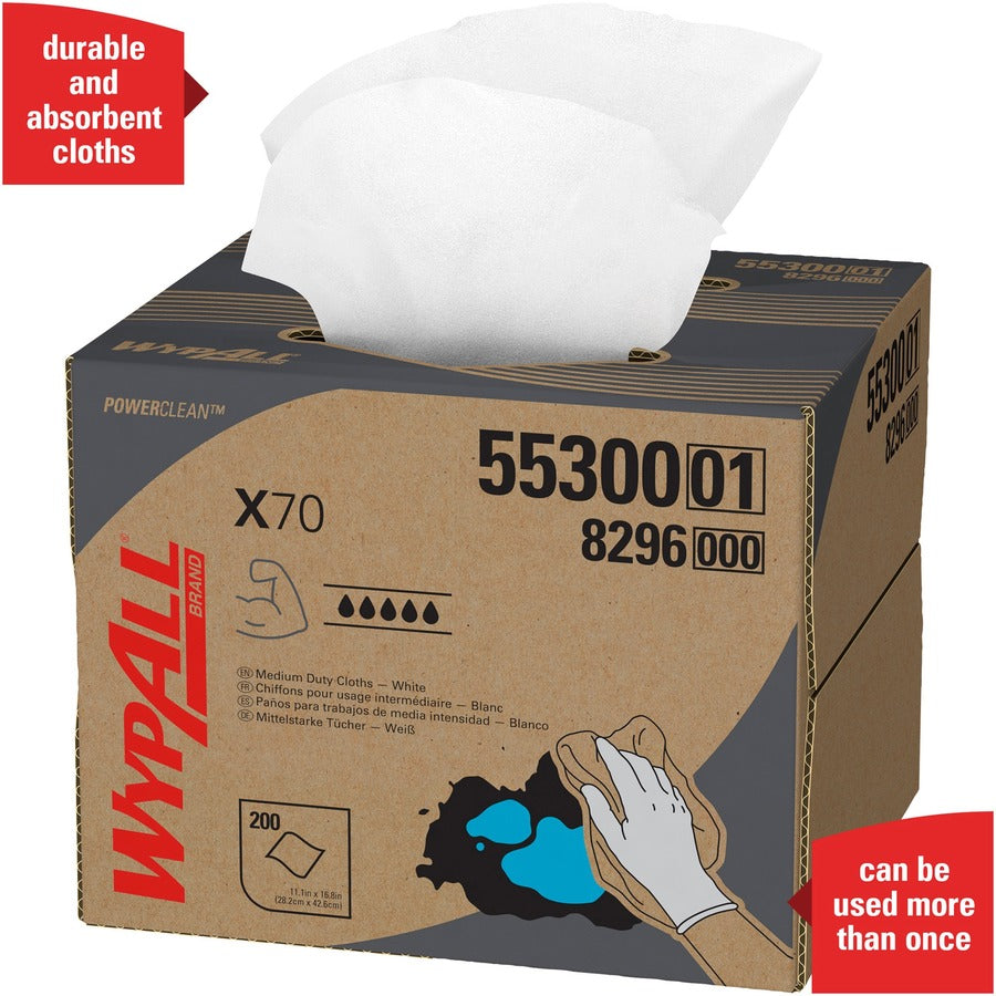 Wypall Power Clean X70 Medium Duty Cloths